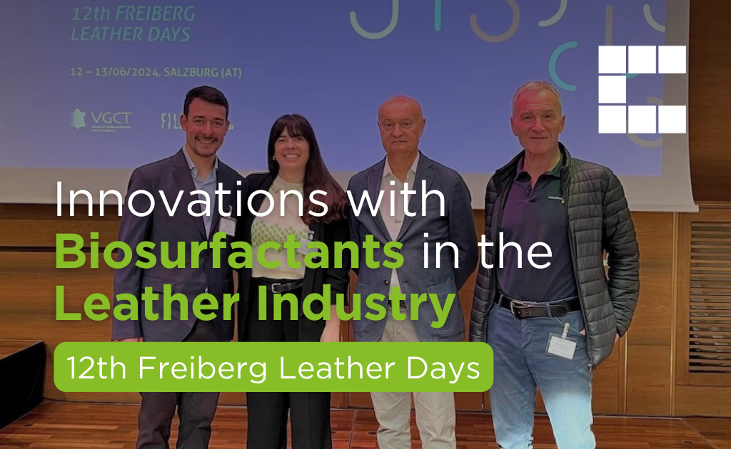 Innovations with Biosurfactants in the Leather Industry: Presentation at the 12th Freiberg Leather Days
